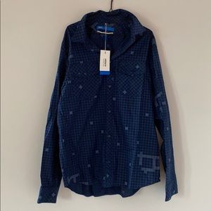 XL adidas BNWT button up short